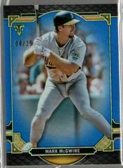 Mark McGwire [Sapphire] #63 Baseball Cards 2022 Topps Triple Threads Prices