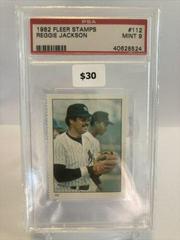 Reggie Jackson Baseball Cards 1982 Fleer Stamps Prices