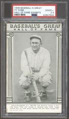 Ty Cobb Baseball Cards 1948 Baseball's Great Hall of Fame Exhibits Prices