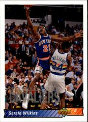 Gerald Wilkins Basketball Cards 1992 Upper Deck Prices