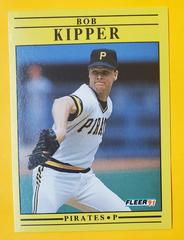 Bob Kipper #40 Baseball Cards 1991 Fleer Prices