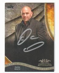 Dana White [Silver] #TOA-DW Ufc Cards 2018 Topps UFC Knockout Tier One Autographs Prices