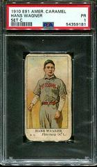 Hans Wagner Baseball Cards 1910 E91 American Caramel Set C Prices