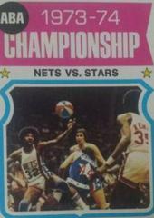 Championship Nets vs. Stars Basketball Cards 1974 Topps Prices