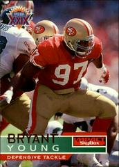 Bryant Young #135 Football Cards 1995 Skybox Impact Prices