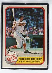 Carl Yastrzemski #638 Baseball Cards 1981 Fleer Prices