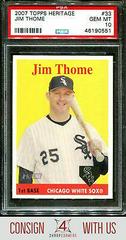 Jim Thome #33 Baseball Cards 2007 Topps Heritage Prices