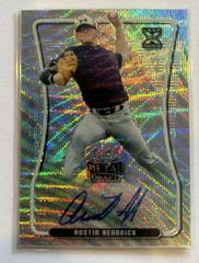 Austin Hendrick [Silver Wave] #BA-AH1 Baseball Cards 2020 Leaf Metal Draft Autographs Prices