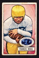 Fran Rogel #24 Football Cards 1951 Bowman Prices