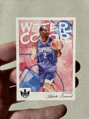 Kawhi Leonard [Violet] #21 Basketball Cards 2022 Panini Court Kings Water Color Prices