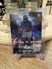 Jahmyr Gibbs [Spectrum Blue] #BST-8 Football Cards 2023 Panini Absolute By Storm Prices