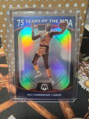Wilt Chamberlain Basketball Cards 2021 Panini Mosaic 75 Years of the NBA Prices