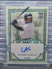 Antonio Cabello [Emerald Spectrum] Baseball Cards 2020 Leaf Ultimate Autographs Prices