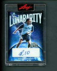 Ronaldinho Soccer Cards 2022 Leaf Metal Lunararity Autographs Prices