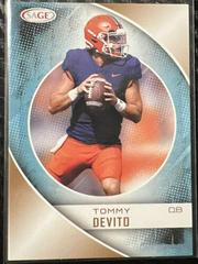 Tommy Devito [Gold] #72 Football Cards 2023 Sage Prices