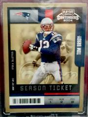 Tom Brady [Hawaii 2005] #60 Football Cards 2004 Playoff Contenders Prices