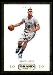 Brook Lopez #49 Basketball Cards 2016 Panini Grand Reserve Prices