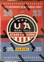 Blaster Box Baseball Cards 2023 Panini Stars & Stripes USA Prices