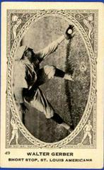 Walter Gerber Baseball Cards 1922 Neilson's Chocolate Type I Prices