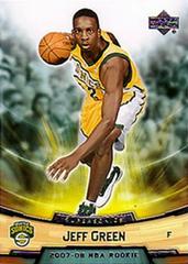 Jeff Green #13 Basketball Cards 2007 Upper Deck Rookie Box Set Prices
