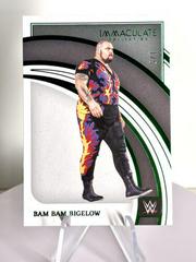 Bam Bam Bigelow [Green] Wrestling Cards 2022 Panini Immaculate WWE Prices