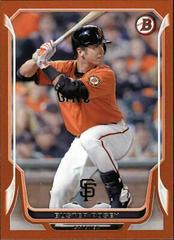 Buster Posey [Orange] Baseball Cards 2014 Bowman Prices