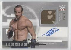 Aiden English [Silver] Wrestling Cards 2017 Topps WWE Undisputed Autograph Relics Prices