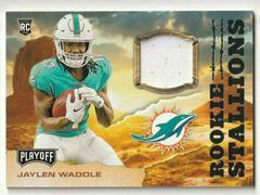 Jaylen Waddle Football Cards 2021 Panini Playoff Rookie Stallions Prices