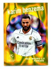 Karim Benzema [Gold Lava] #59-18 Soccer Cards 2022 Topps Chrome UEFA Club Competitions 1959 Prices