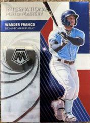Wander Franco Baseball Cards 2021 Panini Mosaic International Men of Mastery Prices