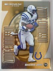 Edgerrin James Football Cards 2000 Panini Donruss Zoning Commission Prices