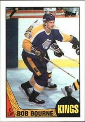 Bob Bourne Hockey Cards 1987 Topps Prices
