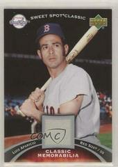 Luis Aparicio #CM-LA Baseball Cards 2007 Upper Deck Sweet Spot Classic Classic Memorabilia Prices