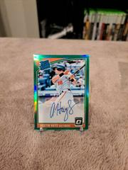 Austin Hays [Green] Baseball Cards 2018 Panini Donruss Optic Rated Rookie Signatures Prices