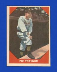 Pie Traynor #77 Baseball Cards 1960 Fleer Prices