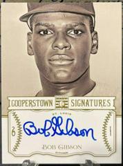 Bob Gibson Baseball Cards 2013 Panini Cooperstown Signatures Prices