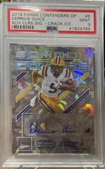 Derrius Guice [Cracked Ice Autograph] #106 Football Cards 2018 Panini Contenders Draft Picks Prices