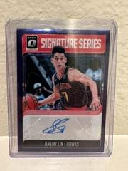 Jeremy Lin #JLN Basketball Cards 2018 Panini Donruss Optic Signature Series Prices