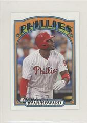 Ryan Howard #TM-84 Baseball Cards 2013 Topps 1972 Minis Prices