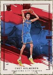 Chet Holmgren [Asia Red] #85 Basketball Cards 2022 Panini Impeccable Prices