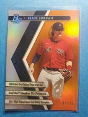 Blaze Jordan [Orange] #PPF-16 Baseball Cards 2022 Bowman Platinum Portfolios Prices