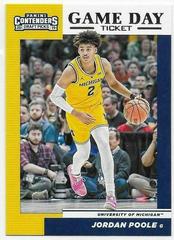 Jordan Poole Basketball Cards 2019 Panini Contenders Draft Picks Game Day Ticket Prices