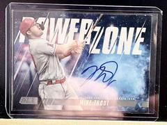 Mike Trout Baseball Cards 2022 Stadium Club Power Zone Autographs Prices