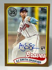 AJ Smith-Shawver [Gold] Baseball Cards 2024 Topps 1989 Autograph Prices