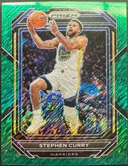 Stephen Curry [Green Shimmer] Basketball Cards 2022 Panini Prizm Prices