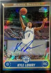 Kyle Lowry [Black Refractor Autograph] #162 Basketball Cards 2006 Topps Chrome Prices