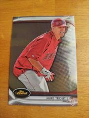 Mike Trout #78 Baseball Cards 2012 Finest Prices