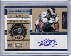 Robert Quinn [Autograph] Football Cards 2011 Playoff Contenders Prices