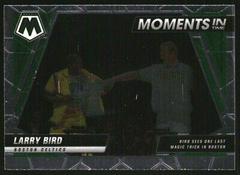 Larry Bird Basketball Cards 2021 Panini Mosaic Moments in Time Prices