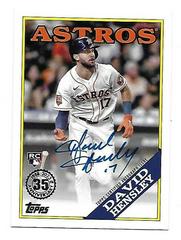 David Hensley #88BA-DH Baseball Cards 2023 Topps Update 1988 Autographs Prices